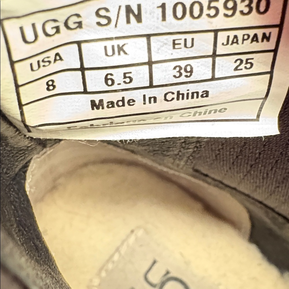UGG Black‎ Ankle Boots - Picture 4 of 6